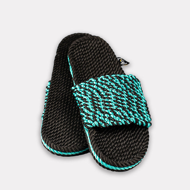 Completo Nelson Preto Turquesa