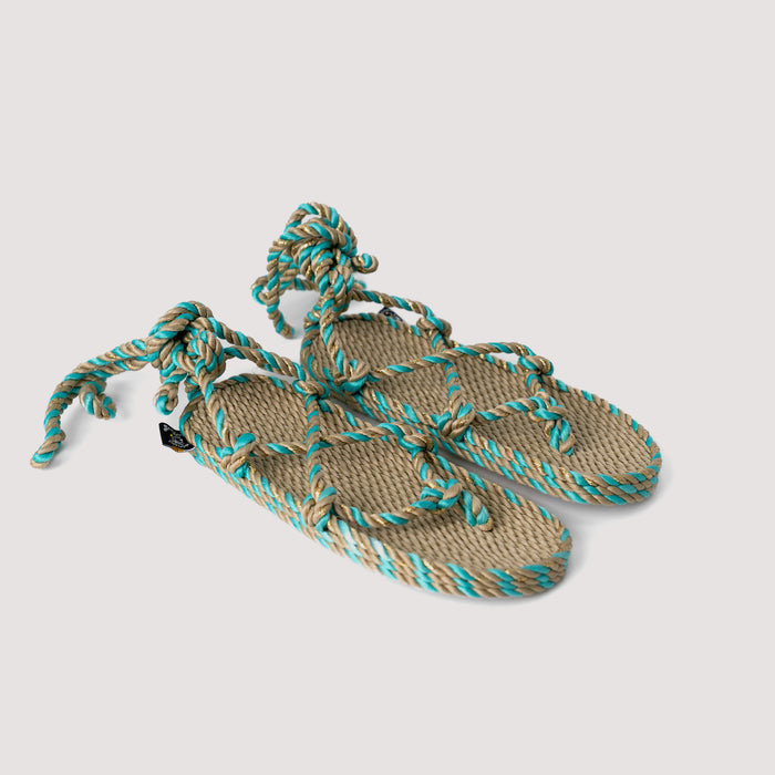 Romano Camel Sparkle Gold Turquesa